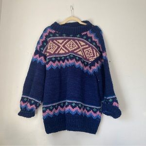 vintage wool sweater